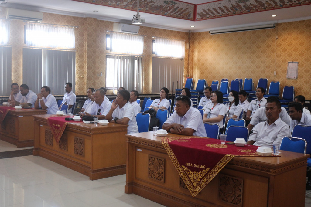 Rapat Rutin Pemerintah Desa Dalung Bulan Februari 2023